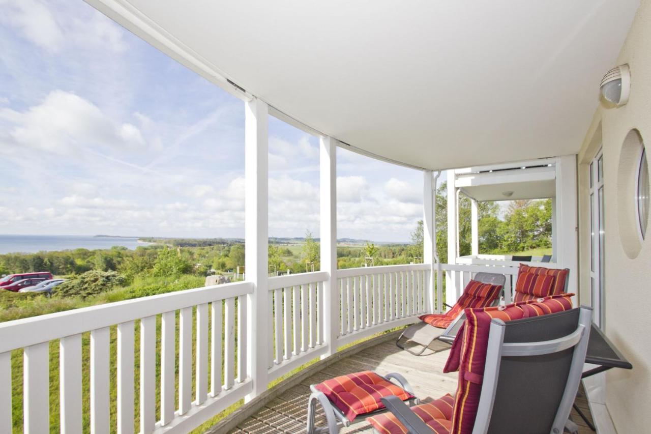 Mit Meerblick Und Balkon, Gratis Nutzung Vom Ahoi Erlebnisbad Und Sauna In Sellin - Meeresblick Fewo 14 Goehren  Exterior foto